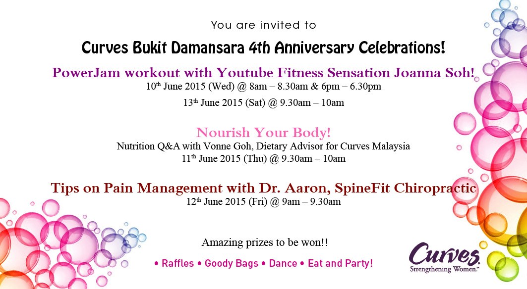 Curves-BD-4th-Anniversary-Invite-Card